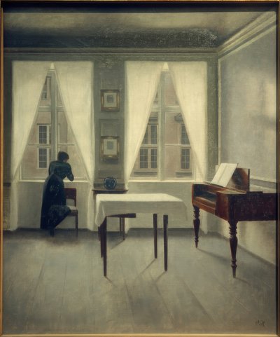 Intérieur, Strandgade 30 - Vilhelm Hammershoi